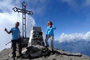 Monte Legnone (2610 m) dal Roccoli dei Lorla (21 ag. 2016)